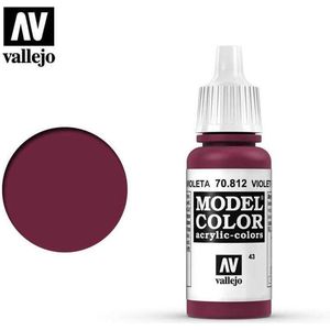 Vallejo 70812 Model Color Violet Red - Acryl Verf flesje