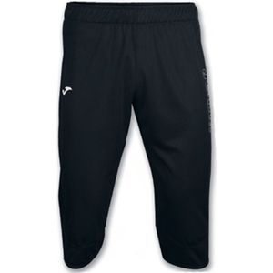 Joma Vela 3/4 Trainingsshort Kinderen - Zwart | Maat: 4XS (128)