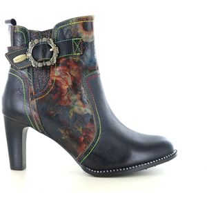 Laura Vita - Alcbaneo 265 - Enkellaars - Kleurrijke Bloemenprint