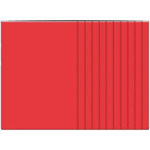 10x KTC Papier A4 160 grams pak à 50 vel rood