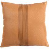 Present Time - Sierkussen 'Leather Look' (Cognac, 45 x 45cm)