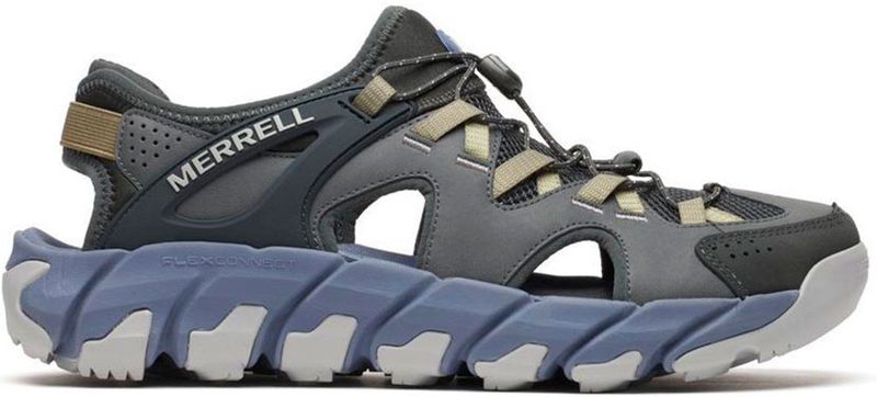 Merrell - Maipo Explorer Sieve Sandalen - Zwart - Ademend Mesh en PU-gecoat Suède