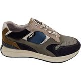 Australian Footwear - Kyoto Sneakers Grijs - Grey-Blue-Green - 46