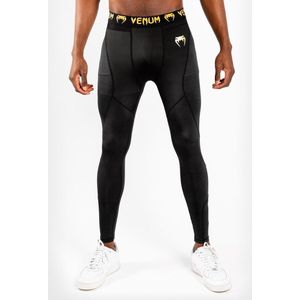 Venum legging G-Fit Compressiebroek Zwart Goud M - Jeans Maat 32