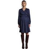 Envie de Fraise - Gekruiste Zwangerschapsjurk - Wikkelhals - Ultrafijn Breisel