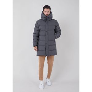 Lange Jas Nieuwe Heren Katoenen Winterjas Jas Voor Mannen Merk Bomber Jas Dikke Parka Homme Warm Tops -20 Graden - XXL