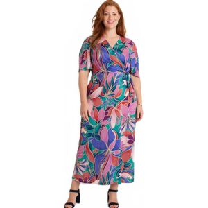 Wikkeljurk met bloemen