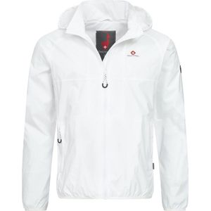 Regenjas voor heren met capuchon voor vrije tijd en outdooractiviteiten