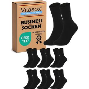 Hoge kwaliteit herensokken van katoen, zonder rubber en naden, ademend met zachte band, 6 tot 12 paar