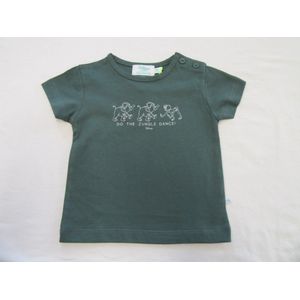 disney baby , jongens, t-shirt korte mouw , groen ,jungle boock , 80 -12-18 maand