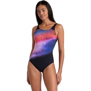Arena W Bodylift Swimsuit Teresa U Back Cup black-fairy Rose
