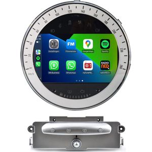 Mini Cooper CarPlay Autoradio | Silver | 2006 t/m 2013 | Android Auto