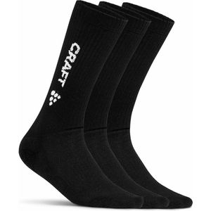 Craft - Progress Indoor - Korte Sokken - Zwart - 3-pack