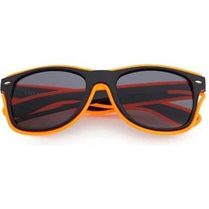 Freaky Glasses® - lichtgevende bril - Zonnebril - LED brillen - Feestbril - Party - Festival - Rave - neon oranje