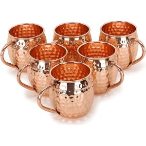 Moscow Mule Bekers - Moscow Mule Beker - Moscow Mule - Moskow Mule Bekers - Cocktailglas - Cocktailglazen