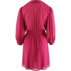 Patrizia Pepe - Fuxia Jurk - Korte Jurk - Roze - 100% Polyester