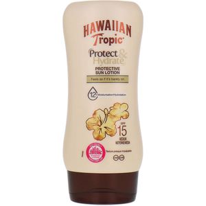 Hawaiian Tropic - Protect & Hydrate - Zonnebrand - SPF 15 - 180 ml