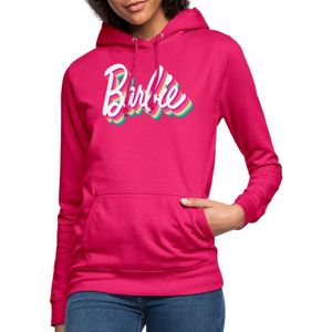 Barbie Kleurrijk Logo Vrouwen Hoodie