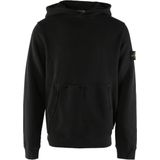 Stone Island - Hoodie - Zwart - Katoen