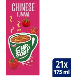 Cup-a-soup unox chinese tomaten 175ml | Doos a 21 zak