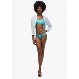Superdry - W3010392A - Bralette Bikinitop - Blauw - Gerecycled Polyester - Duurzaam