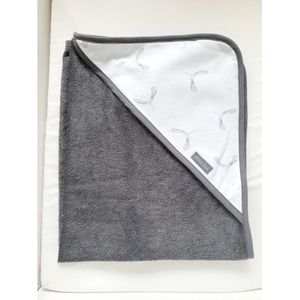 Baby Badcape Grey propeller van Petit Juul