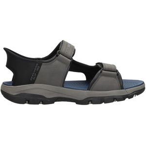Skechers - Tresmen Reece - Sportsandalen - Houtskool - Synthetisch Bovenmateriaal