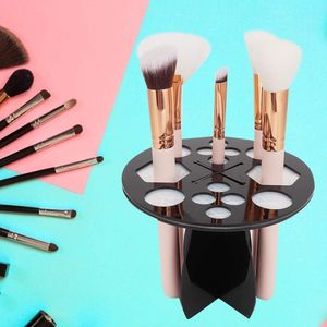 Make-up Brush Houder - Pot Style - Cosmetische Organizer en Schoonmaak Mat met Accessoires .