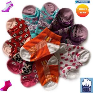 Embrator meisjes Sneakersokken 6-paar met design schoenmaat 20 21 22