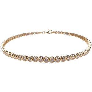 Christian Dames tennisarmband - Goud