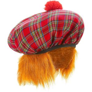 Vegaoo - Schotse baret voor volwassenen