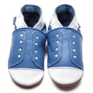 Babyslofjes Inch Blue sneaker blauw