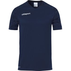 Uhlsport Goal 25 Shirt Korte Mouw Kinderen - Marine | Maat: 164