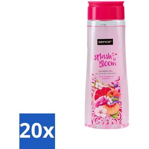 Sence - Floral Moments & Grapefruit - Douchegel - Fris & Fruitig - 300 ml - Bulkverpakking - 20 stuks