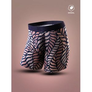 Loïc Henry Graphic Plum Boxershort Blauw XXL