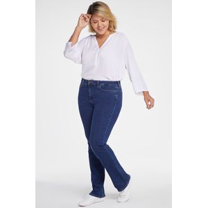 Barbara Bootcut Mediumblauw Premium Denim (Plus)