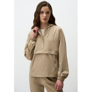 Jimmy Key Capuchon Comfortabel Sweatshirt Met Elastisch Mouwgaten