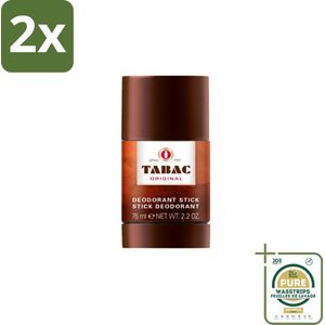 Tabac Original - Deodorant Stick - Langdurige frisheid - 75 ml - Voordeelverpakking - 2 stuks - Tabac Original - Langdurige frisheid