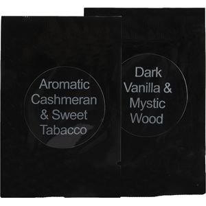 R2B Autoparfum Navulling - Kasjmier & Tabak - Vanille & Hout - 2 stuks - Auto Geurverfrisser - Luchtverfrisser - Autogeur - Autoparfum