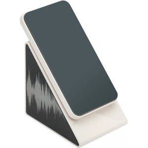 SOROH | Stereo speaker LES ULIS | 3 AAA batterijen | Mobile Conference Speaker | Standaard en lader in één voor je smartphone | Laadstation | USB HUB Oplader