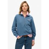 Superdry - Essential Logo - Sweatshirt - Met Halve Rits