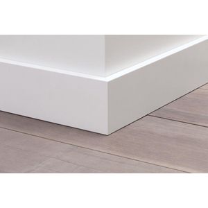 Plinttotaal - Gladde MDF Plint - 15x94mm - Signaalwit