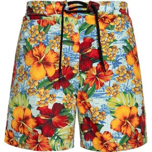 King Kerosin Aop Badehose Kurz KKU311060 Off White-S