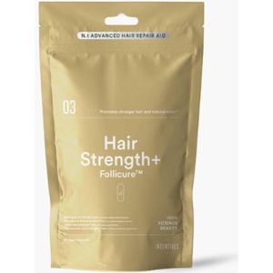 Insentials - Hair Strength+ Follicure™ - Complete formule tegen haaruitval mannen en vrouwen - Zuivere Serenoa Repens - Biotine - Zink - Natuurlijke fytosterolen - Behoud van bestaand haar - Vertraging kaal worden - Haaruitval na bevalling