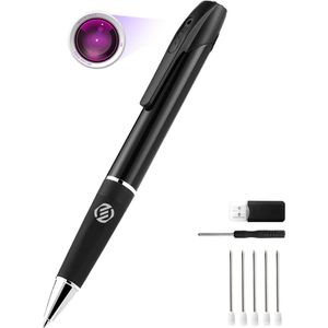 Equivera Spy Camera - Spycam - Mini Bewakingscamera - Kleine Camera - Verborgen Camera - Spionage - Voor Thuis, Kantoor, Auto