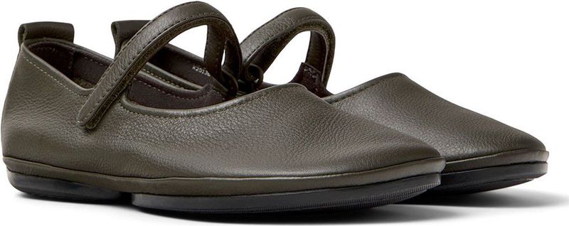 Camper - Right Nina K201365 - Mary Jane - Donkergroen - Casual Schoenen