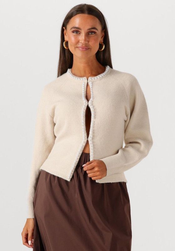 Notre-V - NV-GRACIELA - Hoodie - Ecru - Dames