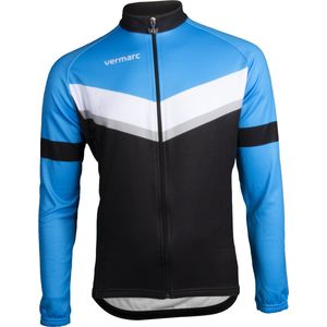Fietsshirt Vermarc Puntino Esl Truien Lm Lr X20  L Zwart/Blauw
