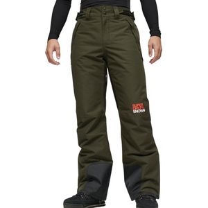 Superdry Freestyle Core Ski Trousers Heren Broek - Surplus Goods Olive - Maat S