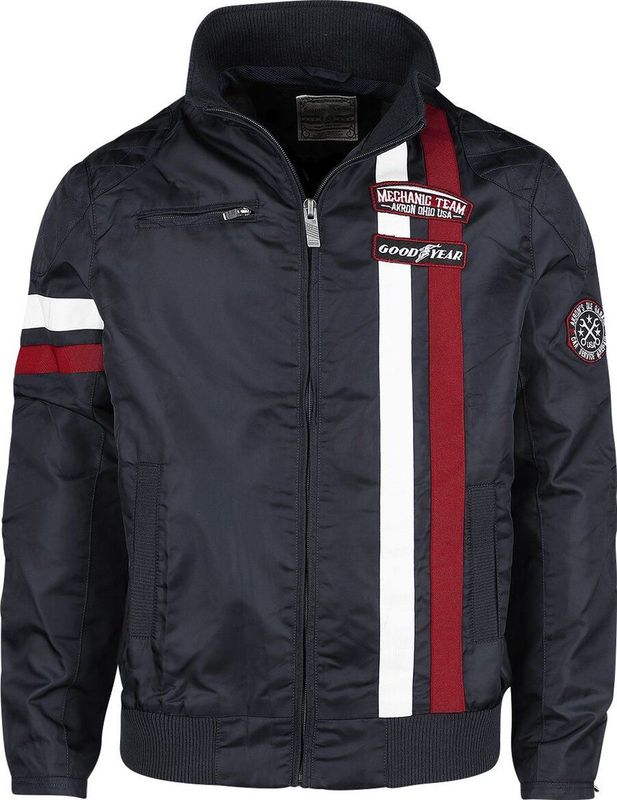 GoodYear - Indiana - Tussenseizoensjas - Marineblauw